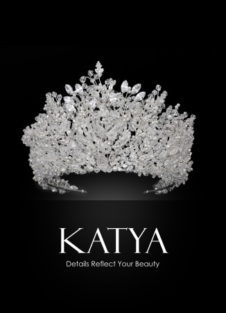 Bridal Crown Models Design Wedding Engagement Henna