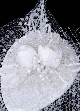 Wedding Cap Hat Wedding Bridal Accessory Engagement