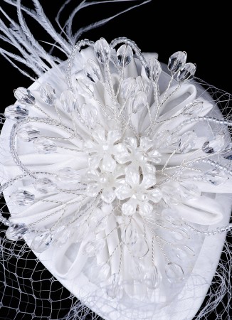 Wedding Cap Hat Wedding Bridal Accessory Engagement