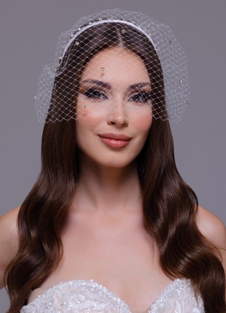 Wedding Cap Hat Wedding Bridal Accessory Engagement