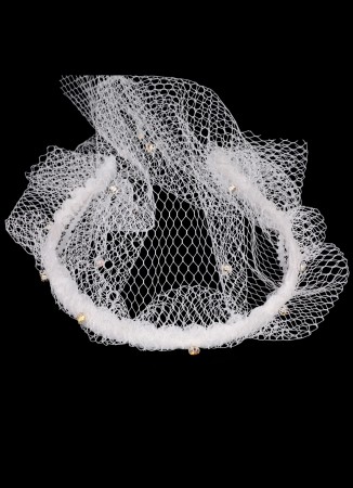 Wedding Cap Hat Wedding Bridal Accessory Engagement