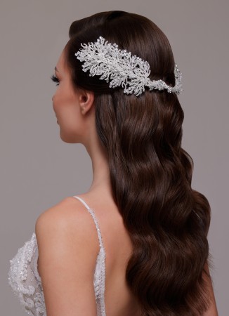 Zircon Stone Hair Accessories Models Wedding Henna Engagement Bride						