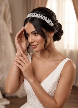 Zircon Stone Hair Accessories Models Design Wedding Henna Engagement Bride	