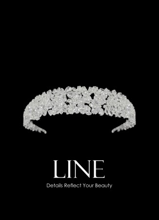 Zircon Stone Hair Accessories Models Design Wedding Henna Engagement Bride						