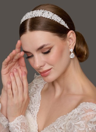 Zircon Stone Hair Accessories Models Design Wedding Henna Engagement Bride						