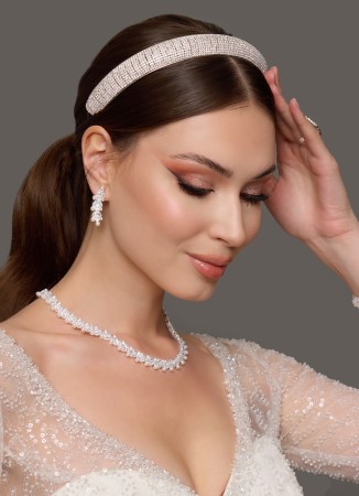 Zircon Stone Hair Accessories Models Design Wedding Henna Engagement Bride						
