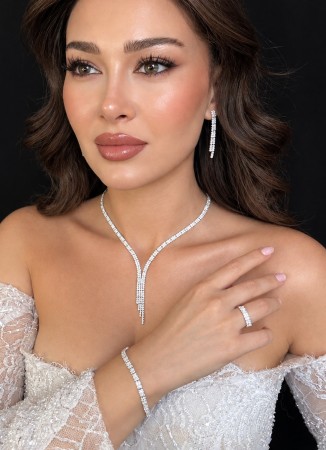 Set Necklace Wedding Henna Engagement Jewelry Set Models Set Necklace Wedding Henna Engagement Jewelry Set Models