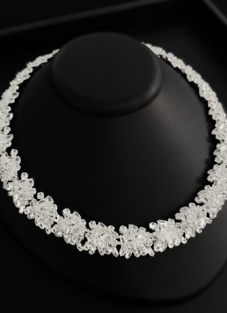 Zircon Set Necklace Wedding Henna Engagement Jewelry Set Models