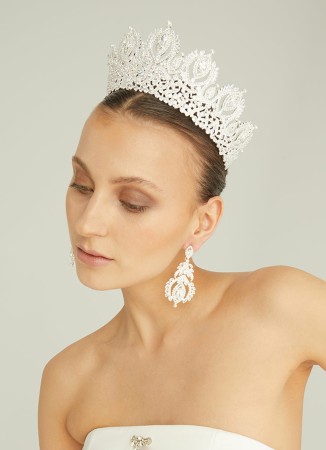 Bridal Crown Models Design Wedding Engagement