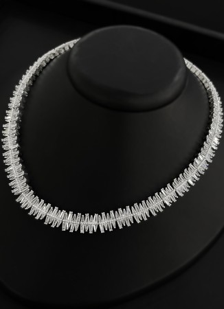 Zircon Set Necklace Wedding Henna Engagement Jewelry Set Models