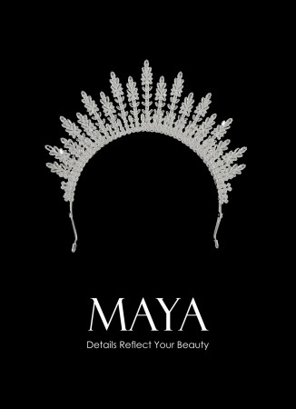 Zircon Stone Hair Accessories Models Wedding Henna Engagement Bride						
