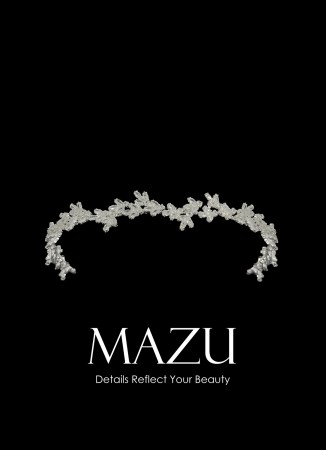 Zircon Stone Hair Accessories Models Wedding Henna Engagement Bride	