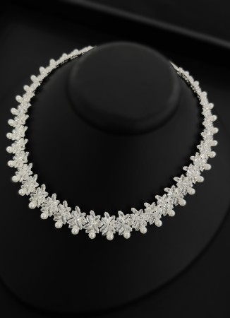 Zircon Set Necklace Wedding Henna Engagement Jewelry Set Models