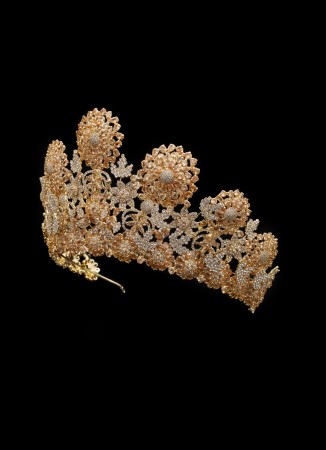 Henna Crown Bridal Red Dress Bindallı Special Design