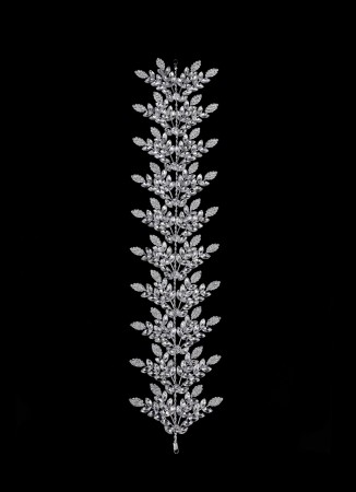 Crystal Stone Hair Accessory Models Wedding Henna Engagement Bride
