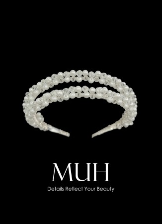 Crystal Stone Hair Accessories Models Wedding Henna Engagement Bride