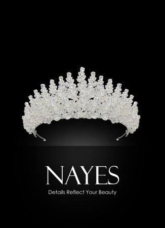 Zircon Stone Hair Accessory Models Wedding Henna Engagement Bridal