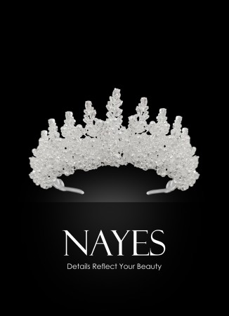 Zircon Stone Hair Accessory Models Wedding Henna Engagement Bridal
