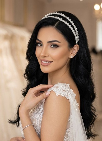 Bridal Hair Accessories Models, Custom Designed Wedding Hair Tiara