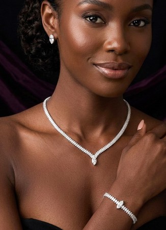 Set Necklace Wedding Henna Engagement Jewelry Set Models
