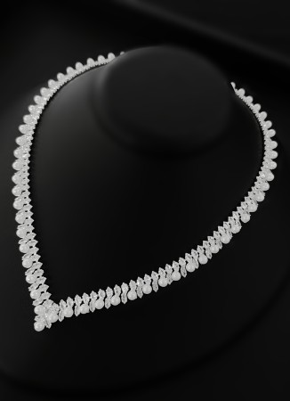 Zircon Set Necklace Wedding Henna Engagement Jewelry Set Models
