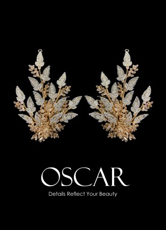 Zircon Stone Hair Accessories Models Wedding Engagement hair comp