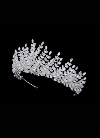 Zircon Stone Hair Accessories Models Wedding Henna Engagement Bride						