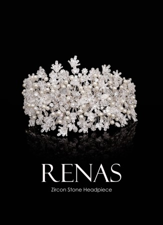 Zircon Stone Hair Accessories Models Design Wedding Henna Engagement Bride						