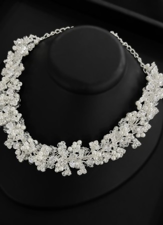 Zircon Set Necklace Wedding Henna Engagement Jewelry Set Models