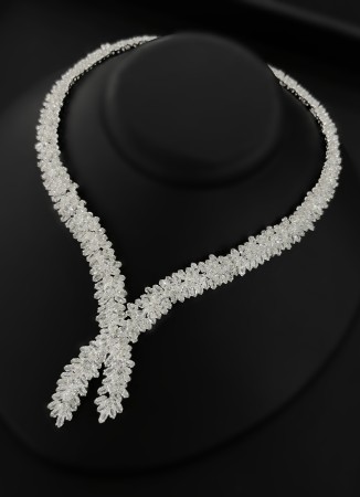 Zircon Set Necklace Wedding Henna Engagement Jewelry Set Models