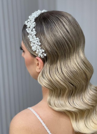 Crystal Stone Hair Accessories Models Wedding Henna Engagement Bride