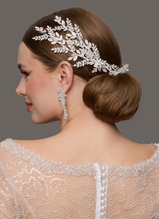 Zircon Stone Hair Accessory Models Hair Band Beaded Henna Wedding