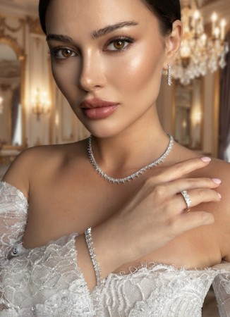 Set Necklace Wedding Henna Engagement Jewelry Set Models Set Necklace Wedding Henna Engagement Jewelry Set Models