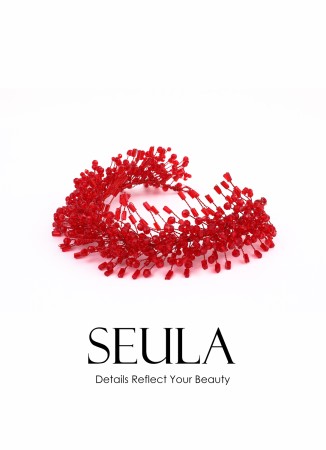 Crystal Stone Hair Accessories Models Wedding Henna Engagement Bride