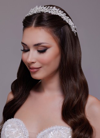 Zircon Stone Hair Accessories Models Wedding Henna Engagement Bride	