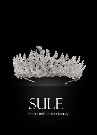 Bridal Hair Accessory Models Zircon Stone Hair Bands Special Design