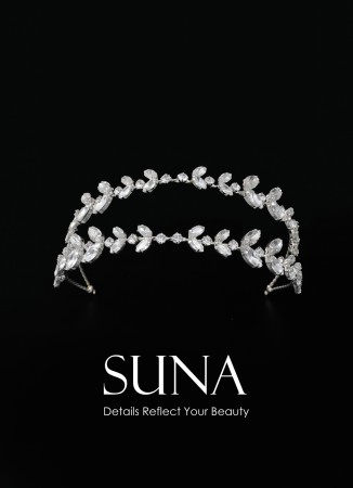 Crystal Stone Hair Accessories Models Wedding Henna Engagement Bride