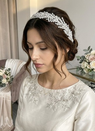 Zircon Stone Hair Accessories Models Design Wedding Henna Engagement Bride						