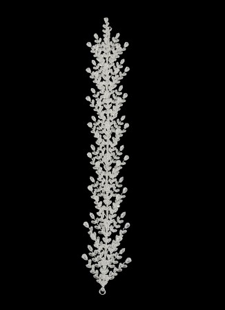 Zircon Stone Hair Accessories Models Design Wedding Henna Engagement Bride						