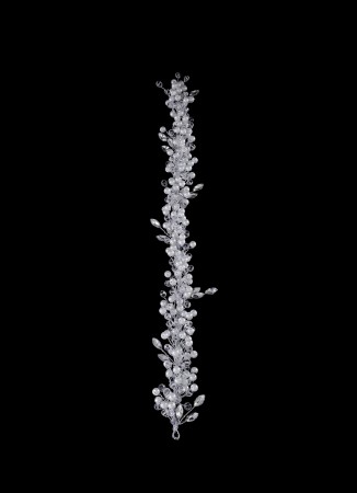 Crystal Beaded Hair Accessories Models Wedding Henna Engagement Bridal