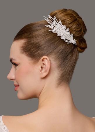 Zircon Stone Hair Accessories Models Wedding Henna Engagement Bride hair comb