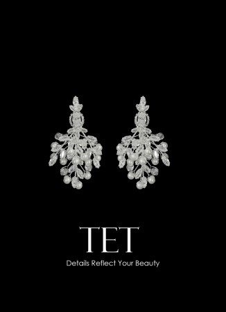 Zircon Set Necklace Wedding Henna Engagement Jewelry Set Models
