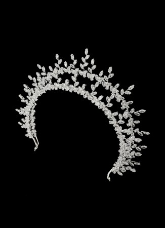 Zircon Stone Hair Accessories Models Wedding Henna Engagement Bride						