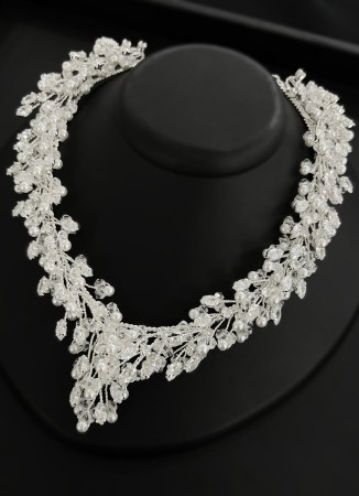 Zircon Set Necklace Wedding Henna Engagement Jewelry Set Models