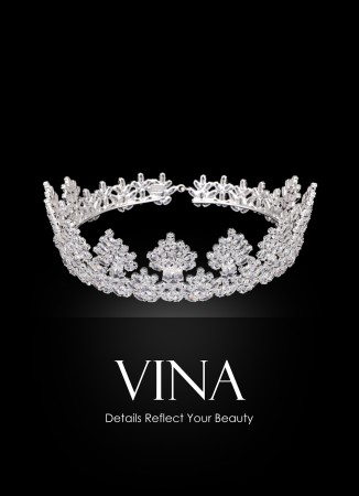 Bridal Crown Models Design Wedding Engagement Henna