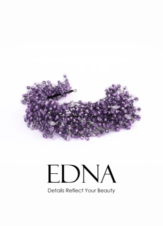 Crystal Stone Hair Accessories Models Wedding Henna Engagement Bride