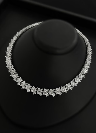 Zircon Set Necklace Wedding Henna Engagement Jewelry Set Models