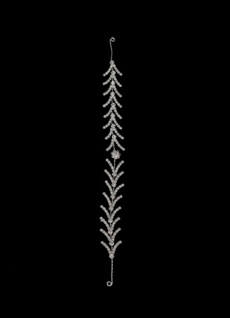 Crystal Stone Hair Accessory Models Wedding Henna Engagement Bride