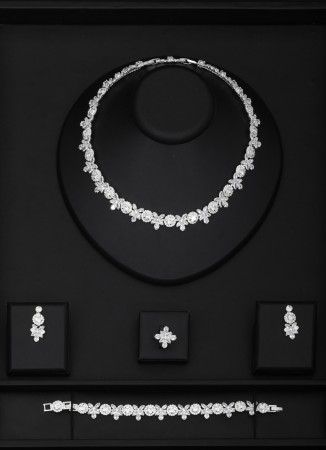 Set Necklace Wedding Henna Engagement Jewelry Set Models