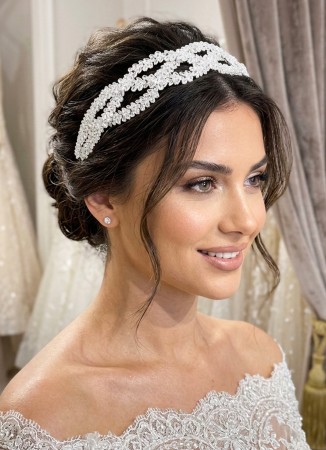 Zircon Stone Hair Accessories Models Design Wedding Henna Engagement Bride						